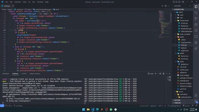 Video Streaming Website Tutorial Next JS + Node JS | Making Video Preview Better | Part 24 смотреть онлайн