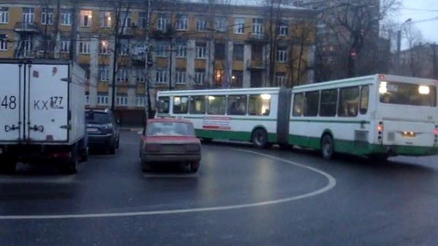 московский автобус № 15397 маршрут 100. смотреть онлайн