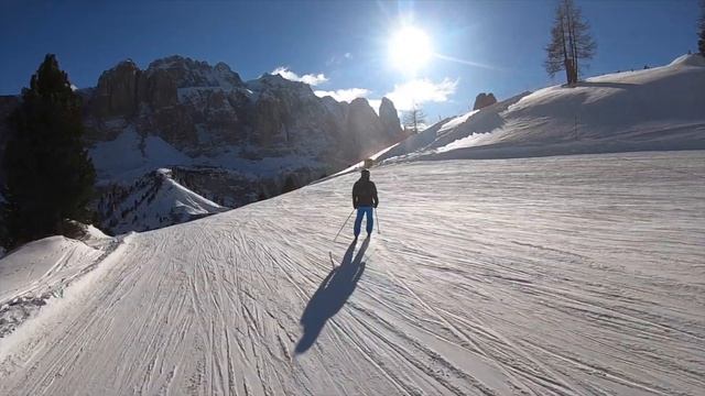 Skiurlaub 2019 Wolkenstein Dolomiti Superski смотреть онлайн