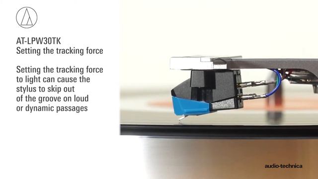 Audio-Technica AT-LPW30TK Turntable Setup смотреть онлайн