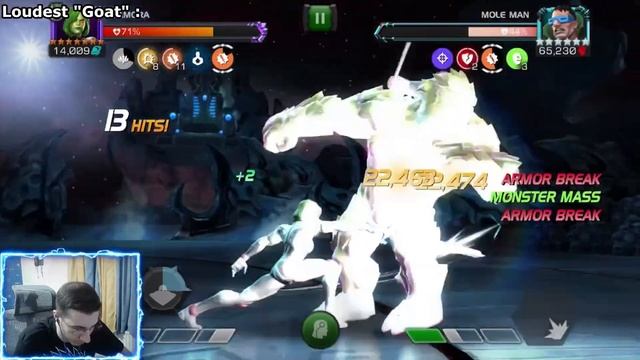 Live! 7 For 7 Carina Challenge On The Free To Play! Marvel Contest Of Champions смотреть онлайн