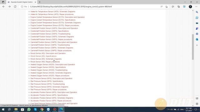 Hyundai Accent RB (2010-2018) Service Manual  | Dhtauto.com