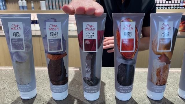 Wella Professionals Color Fresh Masks Natural Collection смотреть онлайн