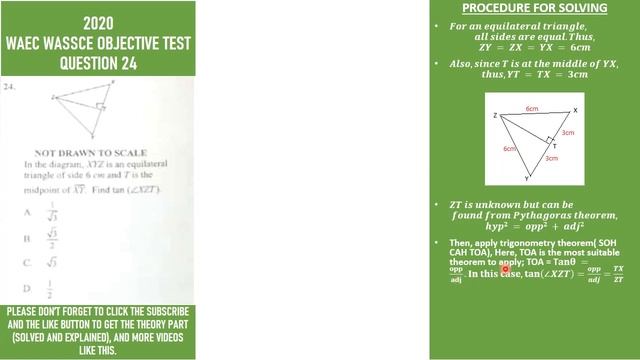 WAEC WASSCE 2021 MATHEMATICS PREP. QUESTIONS AND ANSWERS смотреть онлайн