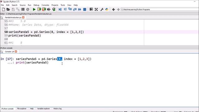 [MLxx] Python Pandas: Series [create, use, operations] for machine learning смотреть онлайн