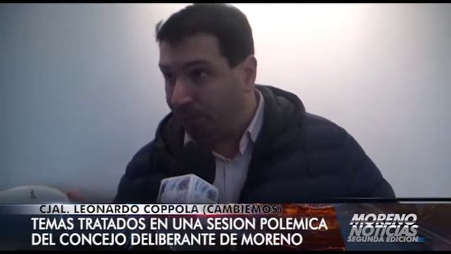 Temas tratados en una sesión polémica del Concejo Deliberante de Moreno смотреть онлайн