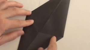 Занятие по оригами "Грач" для детей старшей группы детского сада