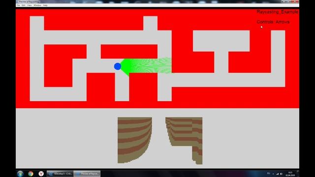 Gdevelop 5 Raycasting Test / Тест Raycasting(пускания лучей) смотреть онлайн