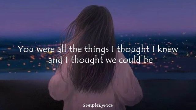 My Happy Ending - Avril Lavigne (Lyrics) смотреть онлайн