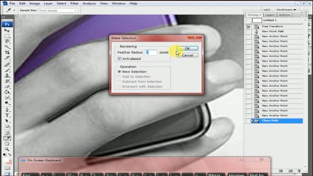Photoshop Tutorial History Brush Tool смотреть онлайн