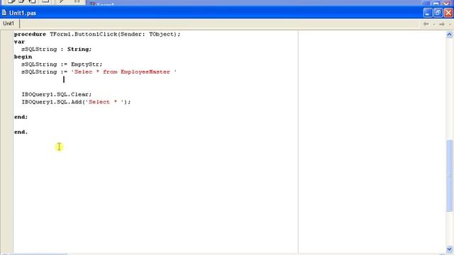 Delphi Connectivity With Firebird Database смотреть онлайн