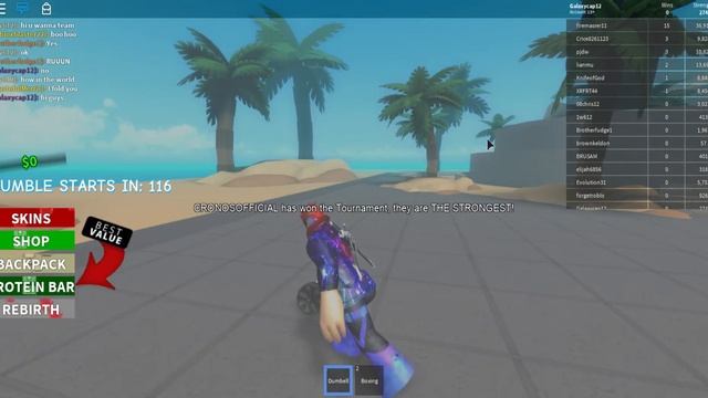 Roblox Boxing Simulator 2 смотреть онлайн