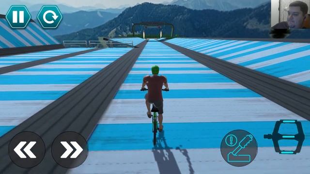 BMX Cycle Stunt Game Mega Ramp imposible Bicycle Racing Android Gameplay #1 смотреть онлайн