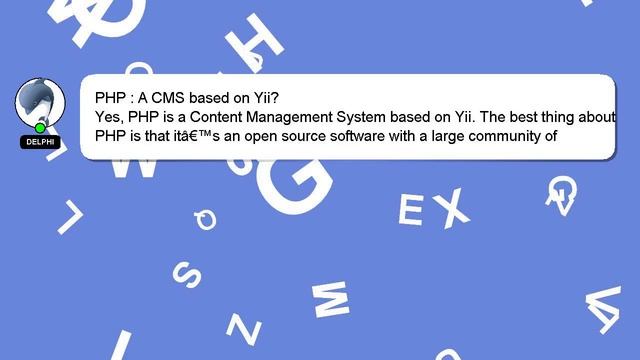 PHP : A CMS based on Yii? смотреть онлайн