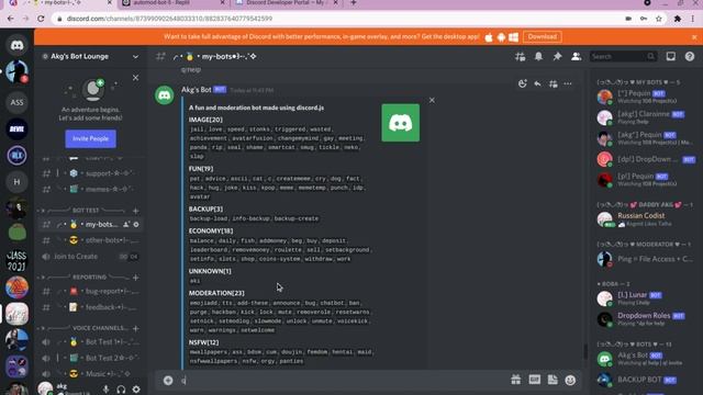 How to Make An Automod 150+ cmds Bot! (24/7 Free Hosting with Repl.it)! смотреть онлайн
