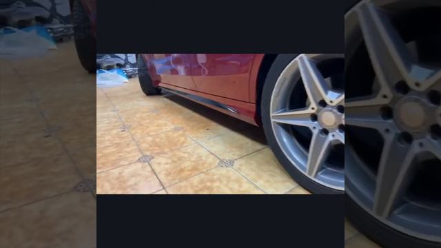 Антихром / Чёрный глянец / Mercedes W205 /// AMG 2020