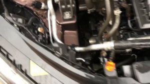 Мойка двигателя Шкода Октавия который не мыли семь лет