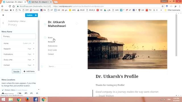 Create Profile @ Wordpress смотреть онлайн