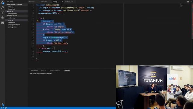 ERROR HANDLING 10 02 18 смотреть онлайн