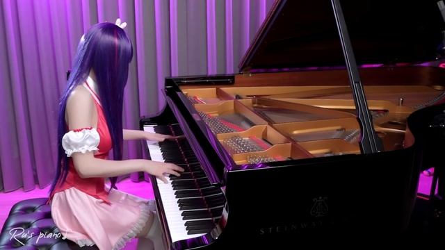 Oshi no Ko The Best Piano Medley「Idol / Sign wa B / Mephisto」⭐Hoshino Ai Cosplay⭐Ru's Piano смотреть онлайн