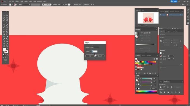 РИСУЕМ РОМАНТИЧНУЮ КОМПОЗИЦИЮ С КОШЕЧКОЙ | ADOBE ILLUSTRATOR TUTORIAL смотреть онлайн