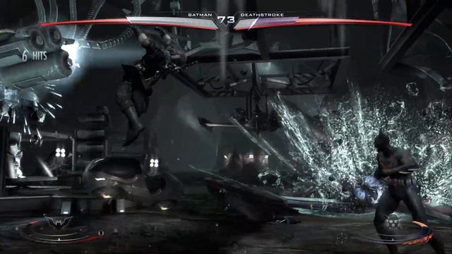 Injustice Gods Among Us - Batman Vs Deathstroke (Very Hard) смотреть онлайн