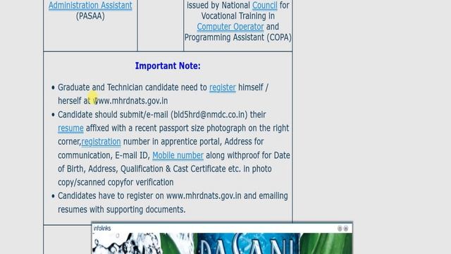 NMDC Apprentice Online Form 2021 – Rs. 0/- Fees | Email से भरना है फॉर्म смотреть онлайн