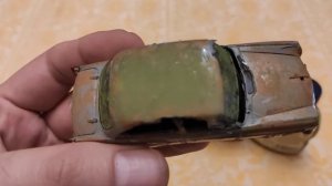 Как состарить и нанести ржавчину на масштабную модель. Москвич 407  1:43