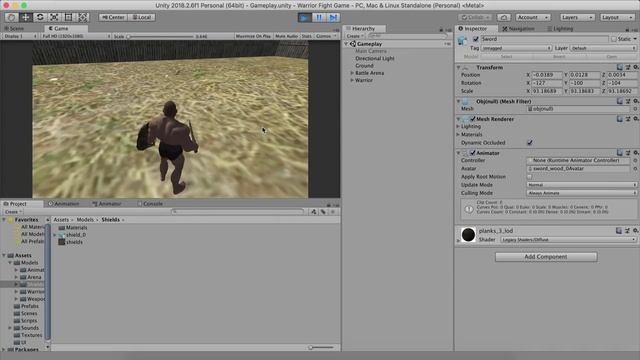 How to make a 3d fight game in Unity - full tutorial смотреть онлайн