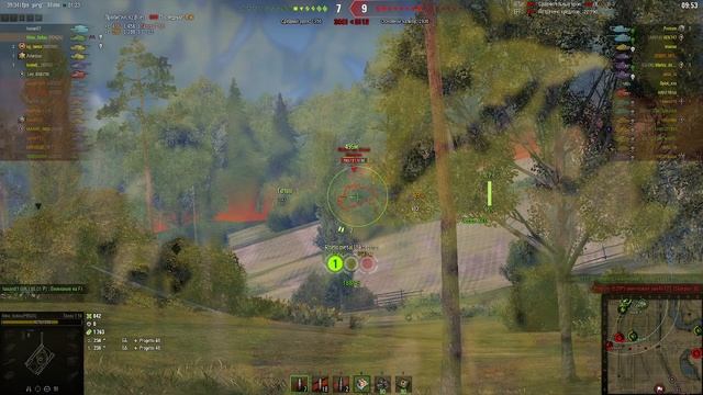 Шкода т-56 5к урона и воин, главное вовремя в лес свалить и победа. Думали сольем)))))))))))) смотреть онлайн