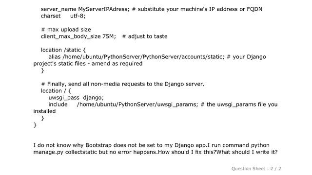 Django : Bootstrap does not be set to Django app смотреть онлайн