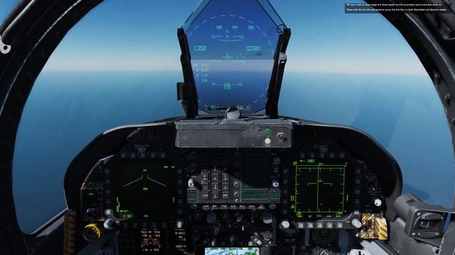 DCS World: F/A-18C Hornet - Часть 10 - Пушка M61 в режиме воздух-воздух (перевод) смотреть онлайн