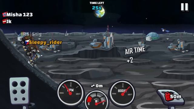 Hill Climb Racing 2 - Event Sky Rock Sonnet - completed - look back + all bonuses opening смотреть онлайн