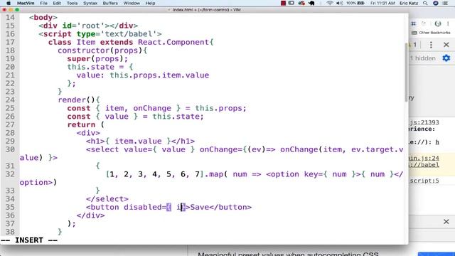 React Controlled Components смотреть онлайн