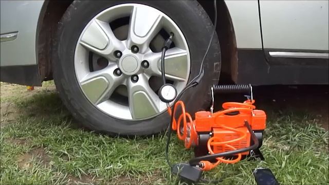 Видеотест автокомпрессора АГРЕССОР AGR-75. www.oblmarket.ru смотреть онлайн