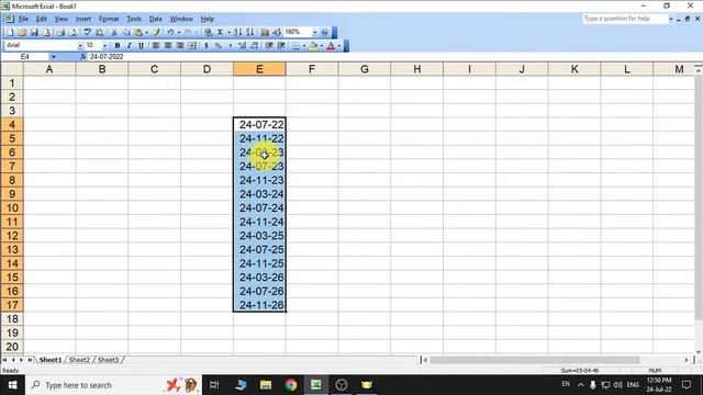 Day 21 - Date, autofill & trend | Microsoft Excel 2003 | Tiger Army | 2022 смотреть онлайн