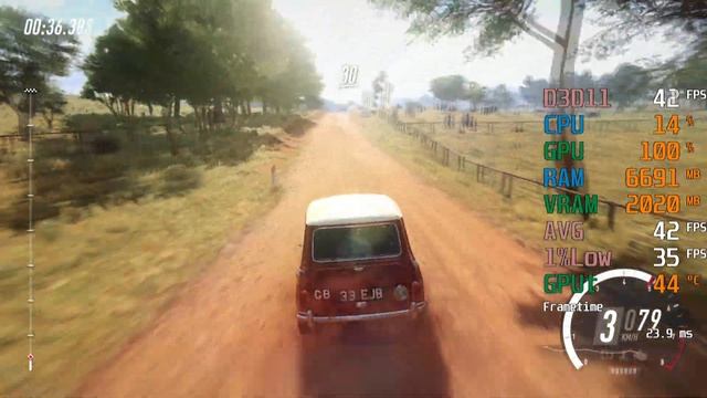 GeForce GTX 750 ti -- Intel Core i3-10100F -- DiRT Rally 2.0 FPS Test смотреть онлайн
