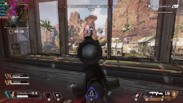 Apex Legends Gameplay Dell 7577 | High Settings | GTX 1060 смотреть онлайн