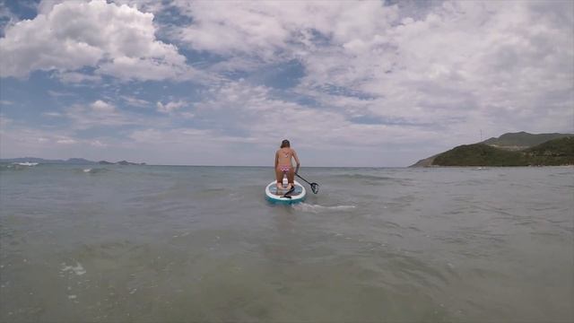 Вьетнам Нячанг 2017. SUP прогулки на море. смотреть онлайн