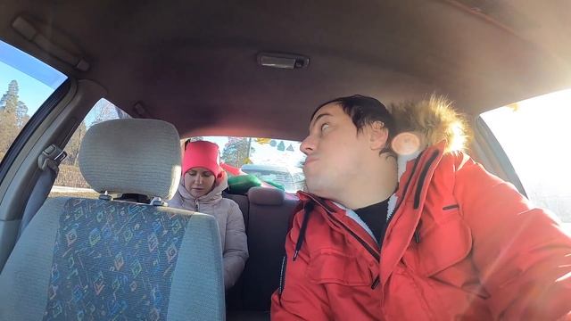 Прогулка в парке, украшаем комнату к новому году #изоднявдень