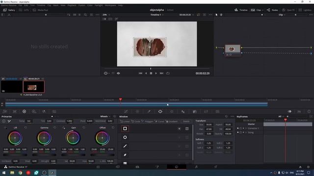 Как вырезать объект в DaVinci resolve смотреть онлайн