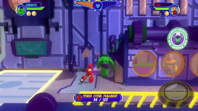 Marvel Super Hero Squad The Infinity Gauntlet Walkthrough Part One- HD смотреть онлайн