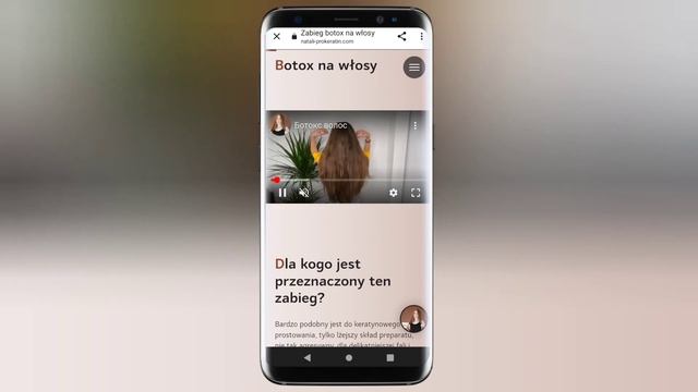 Мобильная версия многостраничного сайта для бьюти - мастера из Польши. Сайт сделан на 2-х языках. смотреть онлайн