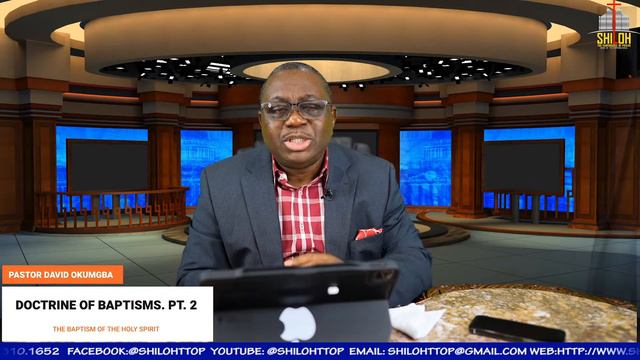 Bible Study with Pastor David Okumgba - The Baptism of the Holy Spirit - 06.01.21 смотреть онлайн