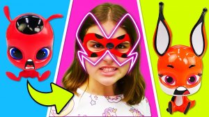 Игры в супергероев Леди Баг! Распаковка набора Lady Bug и косплей на Леди Баг! Помогаем Бен 10