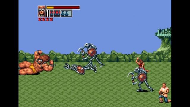 Sega Mega Drive 2 (Smd) 16-bit Golden Axe 3 Stage 5 Death Mountain