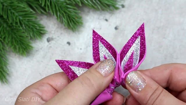 МК?ШИКАРНОЕ РОЖДЕСТВЕНСКОЕ украшение из фоамирана❄️ Christmas Decorations 2023 смотреть онлайн