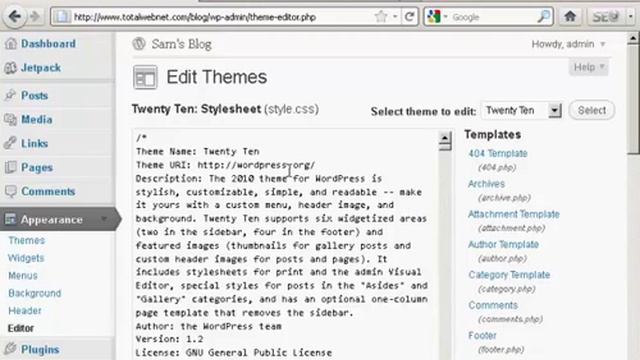How to Edit WordPress Themes using CSS смотреть онлайн