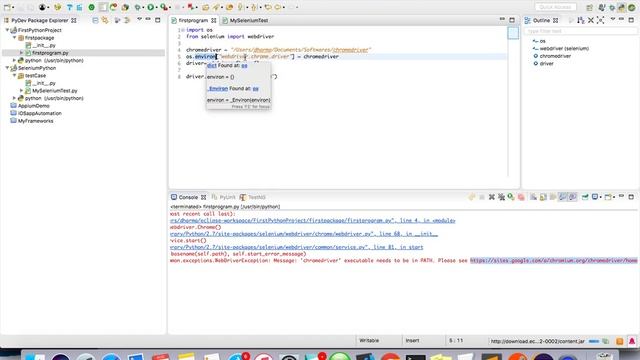 Selenium script with python || python automation смотреть онлайн