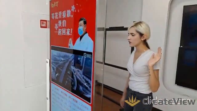 Двухсторонний тонкий ЖК-дисплей CreateView смотреть онлайн